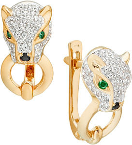 серьги (Au 585) 15025