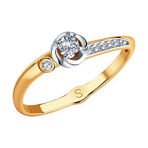 кольцо (Au 585) 017968