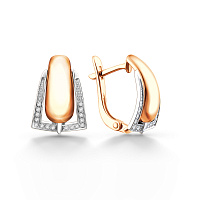 серьги (Au 585) с4727, изображение 1