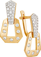 серьги (Au 585) 22845, изображение 1