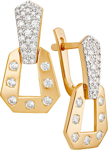 серьги (Au 585) 22845