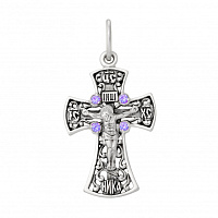 крест (Ag 925) 13-001543-105110, изображение 1
