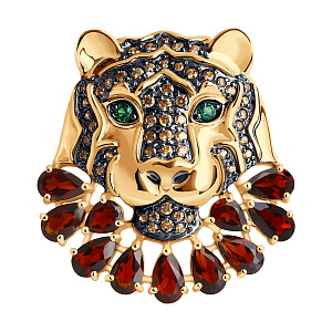 брошь (Au 585) 740376