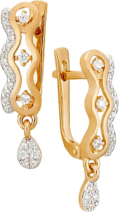 серьги (Au 585) 23319