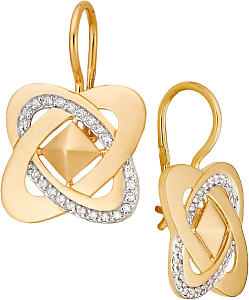 серьги (Au 585) 23436