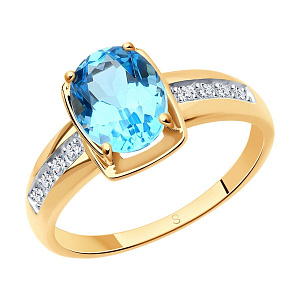 кольцо (Au 585) 715312