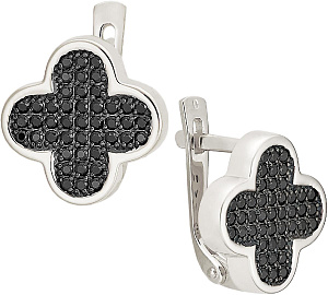 серьги (Au 585) 24473