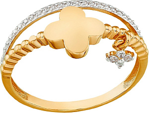 кольцо (Au 585) К18104