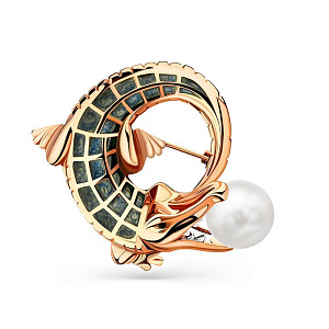 брошь (Au 585) 07-1-110-0505-115