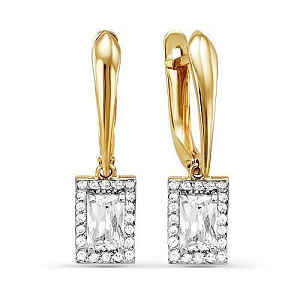 серьги (Au 585) 123891