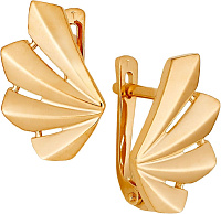 серьги (Au 585) 23089, изображение 1