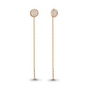 серьги (Au 585) 41030А