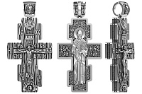крест (Ag 925) 13-000865-105000, изображение 1