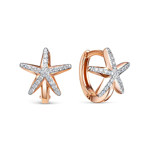 серьги (Au 585) 120227