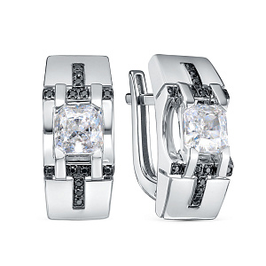 б121129 ч серьги (Au 585)