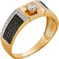 кольцо (Au 585) К24223, изображение 1