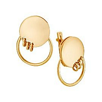 серьги (Au 585) 21272, изображение 1