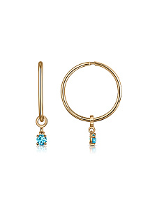 серьги (Au 585) С130-2987-15,0Гл
