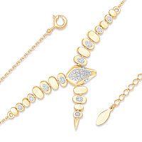 Браслет (Золото 585К) Б13218424, изображение 1