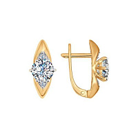 серьги (Au 585) 026937, изображение 1