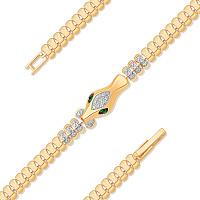 Браслет (Золото 585К) Б19219569, изображение 1