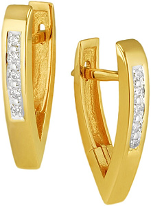 серьги (Au 585) 1210б