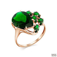 кольцо (Au 585) 01-2-637-6900-010, изображение 1