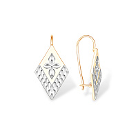 Серьги (Золото 585К) С12018180, изображение 1