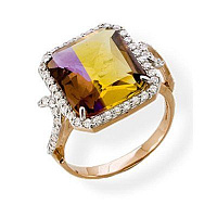 кольцо (Au 585) 01-2402, изображение 1