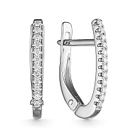 серьги (Au 585) С_623-220, изображение 1