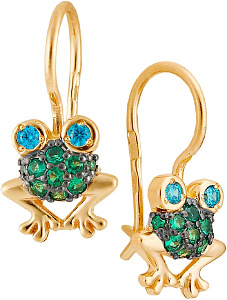 серьги (Au 585) 23458