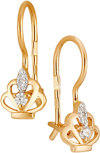 серьги (Au 585) 23460