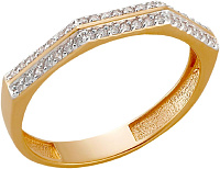 кольцо (Au 585) К21872, изображение 1