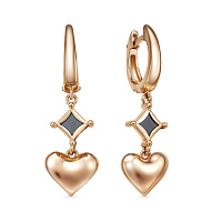 серьги (Au 585) 120691, изображение 1