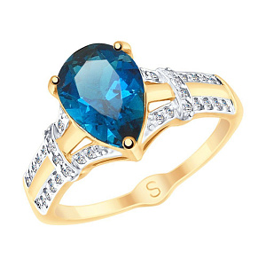 кольцо (Au 585) 715102