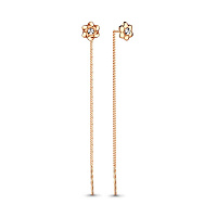 серьги (Au 585) 30798, изображение 1