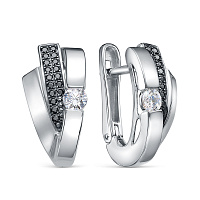 б121011 ч серьги (Au 585), изображение 1