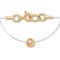 Колье (Золото 585К) П1020690, изображение 1