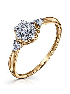 кольцо (Au 585) К133-3564