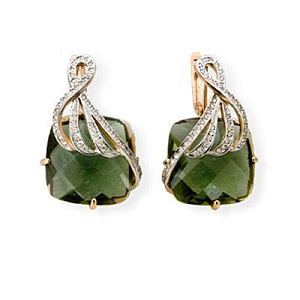 серьги (Au 585) 2507с