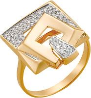 кольцо (Au 585) К24345, изображение 1