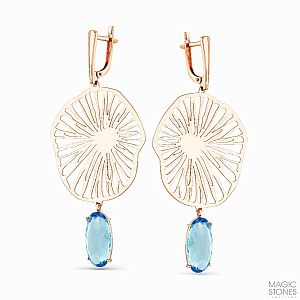 серьги (Au 585) 02-3-005-4200-010