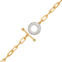 браслет (Au 585) Б21418, изображение 1