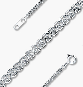 НЦ 22-087-3 цепь (Ag 925)