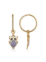 серьги (Au 585) С135-1724-15,0М1, изображение 1