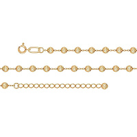 цепь (Ag 925) ДР30-П, изображение 1