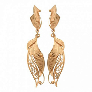 серьги (Au 585) 00-38