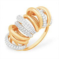 Кольцо (Золото 585К) К1328087, изображение 1