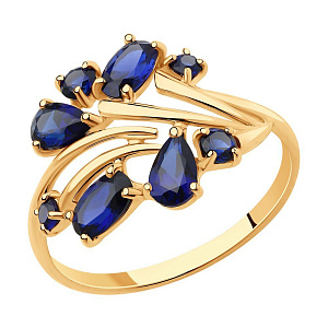 кольцо (Au 585) 715736