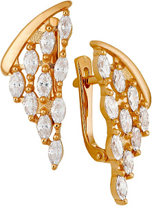 серьги (Au 585) 22834